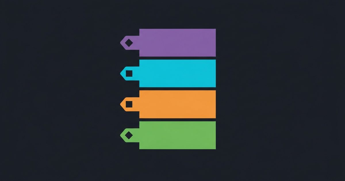 Illustration of a structured marketing agent prompt broken into four labelled components: bounded goal, scope, output shape and evidence rule
