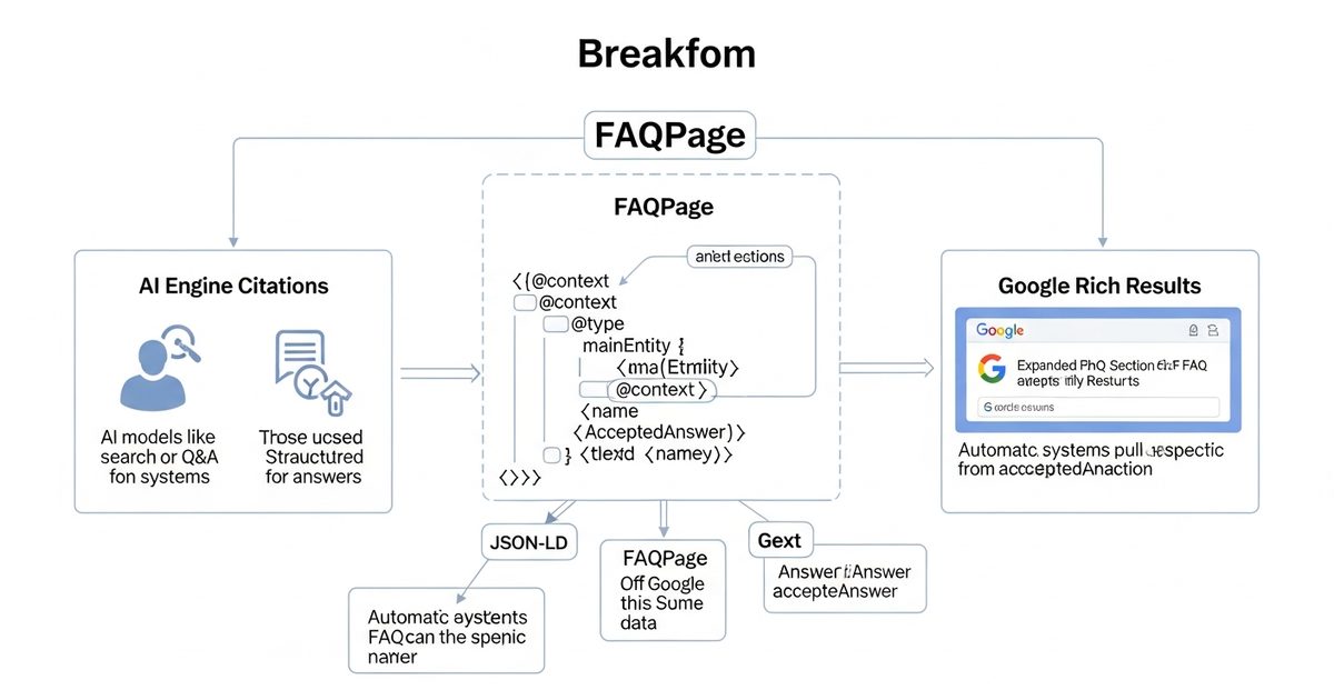 JSON-LD FAQPage Schema Structure and AI Citation Flow