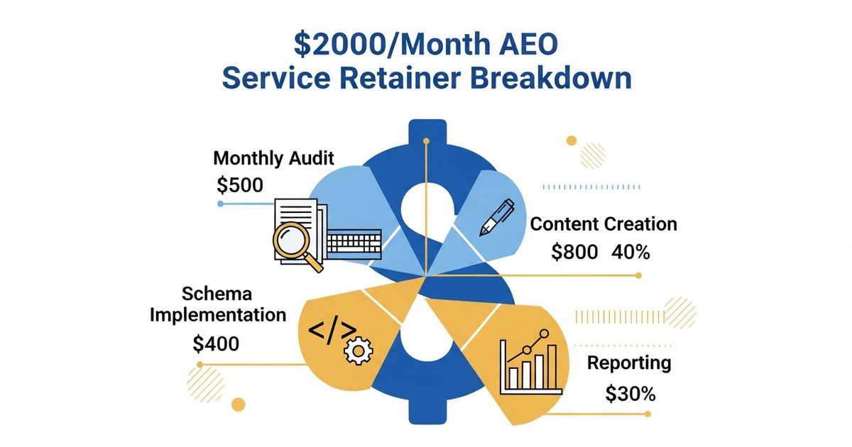 how digital agencies add 2000 per month aeo services