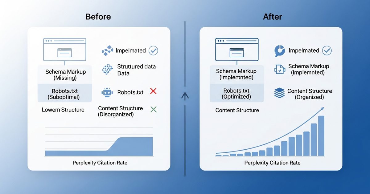 increased perplexity visibility 40 percent case study