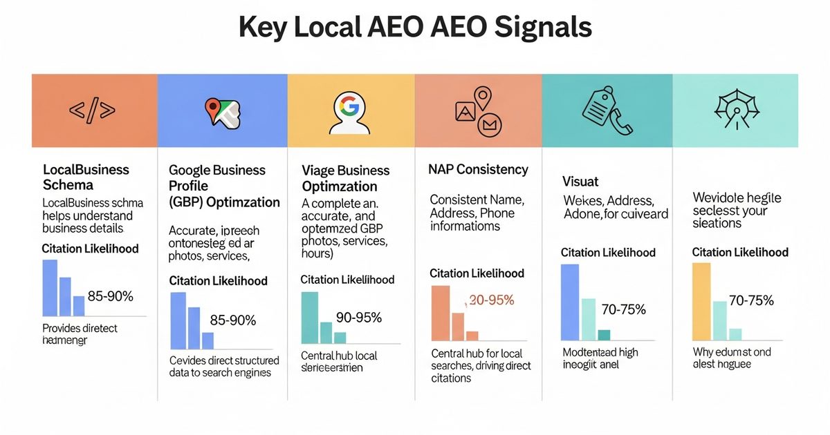 Local AEO Signal Framework - Citation Likelihood by Factor
