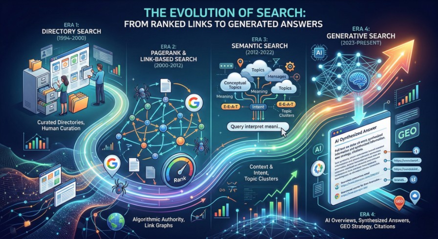 Evolution of AI Search